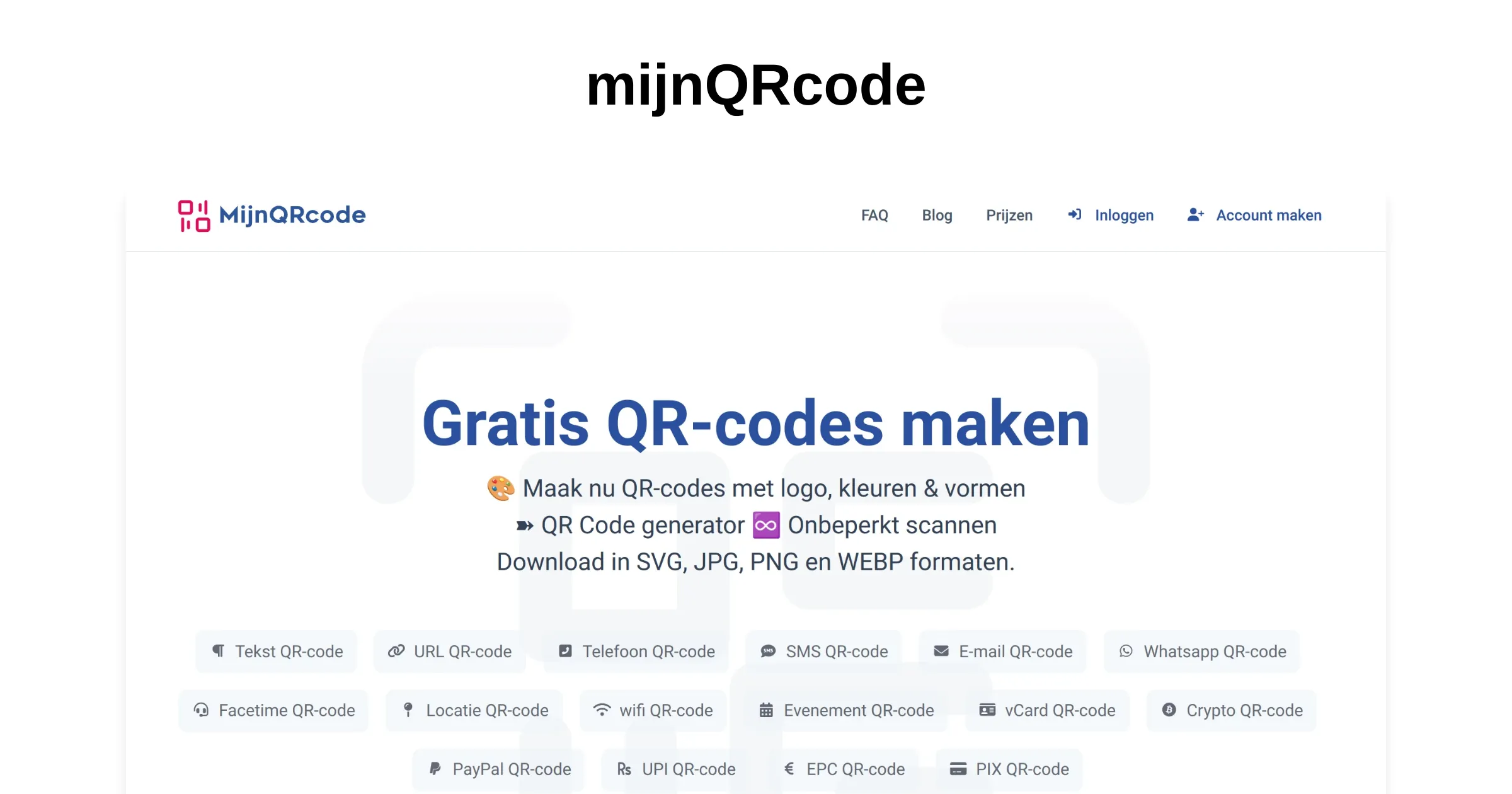 (c) Mijnqrcode.nl